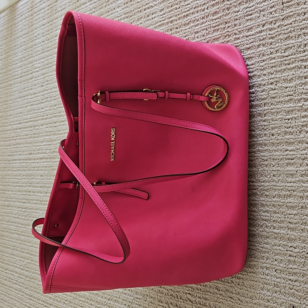 Michael Kors Bright Pink Tote